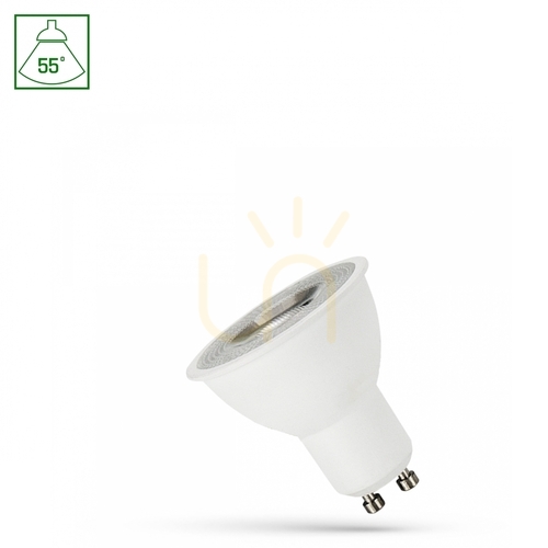 Sprawdź Led Gu10 230 V 4 W Smd 55st Cw Z Soczewką Spectrum