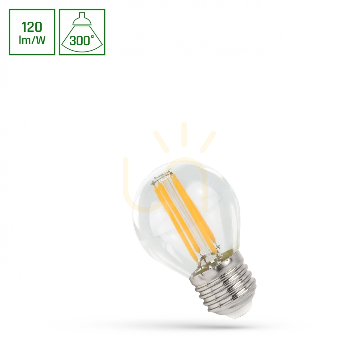 Sprawdź Led Kulka E 27 230 V 5,5 W Cog Ww Clear Spectrum Led Kulka E 27 230 V 5,5 W Cog Ww Clear Spectrum