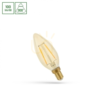 Led świecowa E 14 230 V 4,9 W Cog Ww Retroshine Spectrum small 1