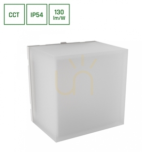 Scatollo 5 W Cct 230 V Ip54 100x100x75 Mm Biały Elewacyjna small 0