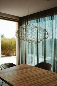 Lampa wisząca Max Light Stardust P0525D czarna 7-punktowa LED 95 cm small 2