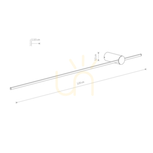 Kinkiet slim SABER LED L 11381 Nowodvorski small 6