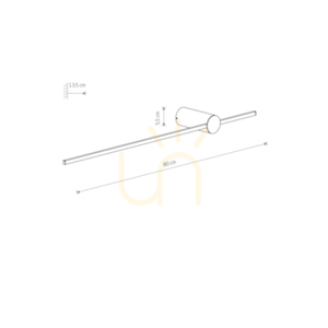 Kinkiet SABER LED M 11380 Nowodvorski small 6