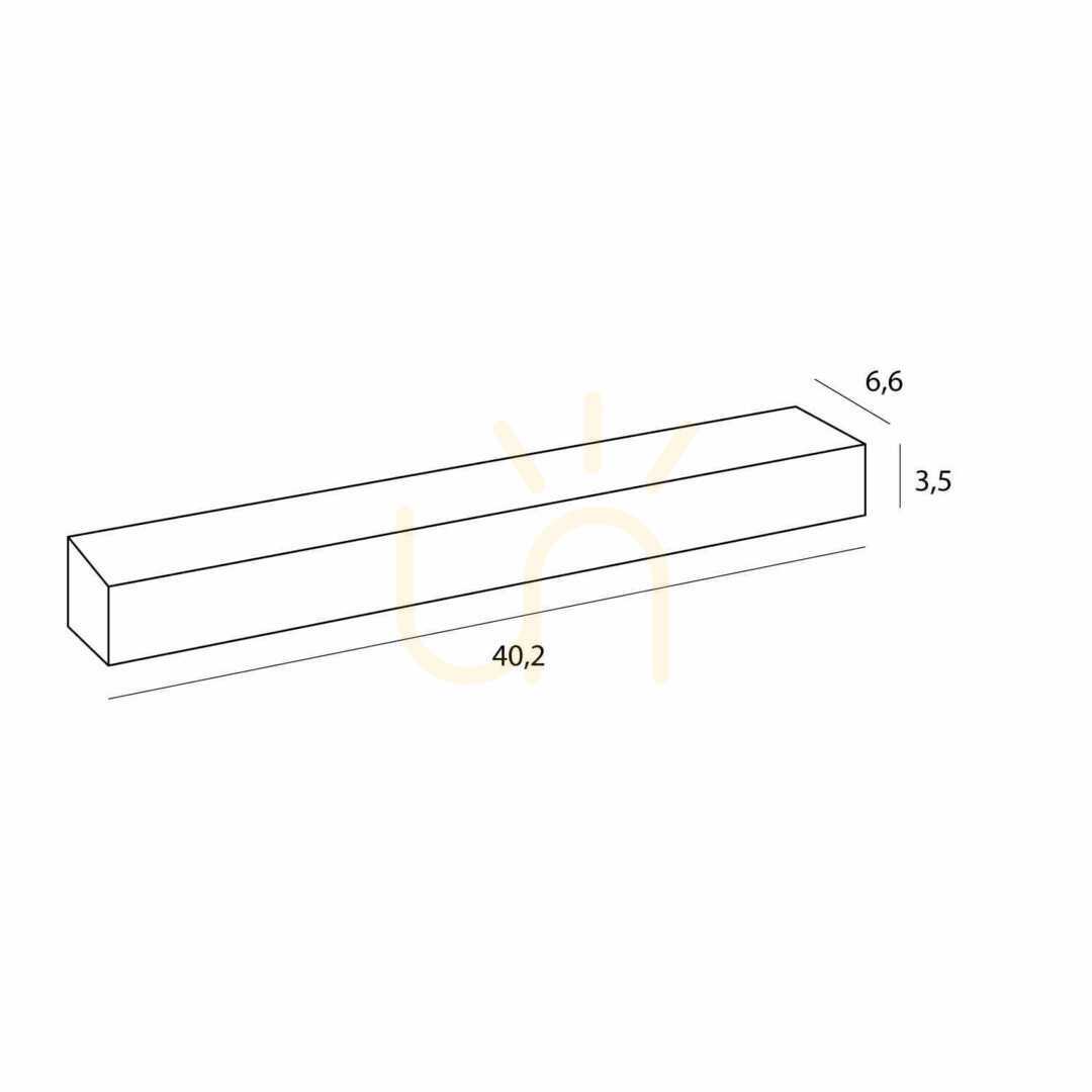 Obejrzyj Plafon Max Light X-Line C0255 biały LED 20W 3000K 40,2 cm Plafon Max Light X-Line C0255 biały LED 20W 3000K 40,2 cm