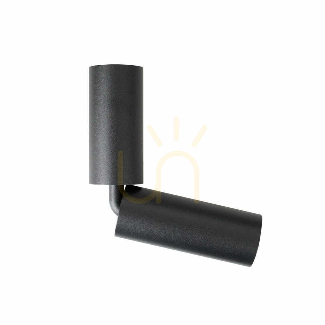 Obejrzyj Plafon Max Light Halo C0248 czarny LED 7W 3000K 1-punktowy aluminium Plafon Max Light Halo C0248 czarny LED 7W 3000K 1-punktowy aluminium