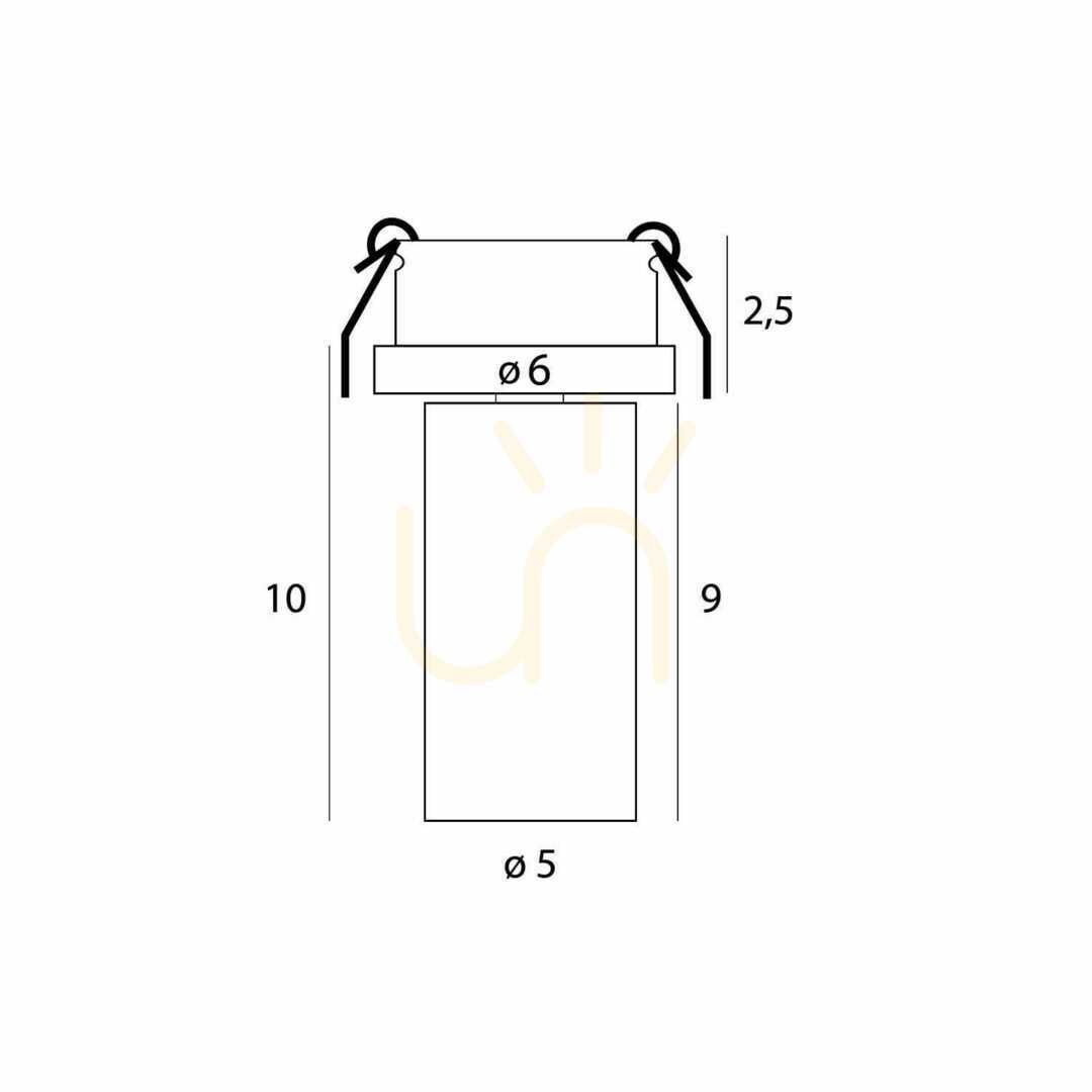 Obejrzyj Plafon podtynkowy Max Light Halo H0126 biały LED 9W 3000K 5 cm Plafon podtynkowy Max Light Halo H0126 biały LED 9W 3000K 5 cm