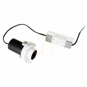 Plafon podtynkowy Max Light Halo H0128 biały 6W LED 3000K okrągły small 2