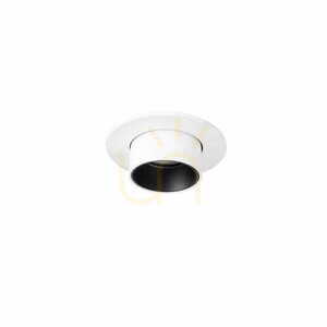 Plafon podtynkowy Max Light Halo H0128 biały 6W LED 3000K okrągły small 3