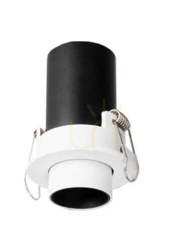 Sprawdź Plafon podtynkowy Max Light Halo H0128 biały 6W LED 3000K okrągły