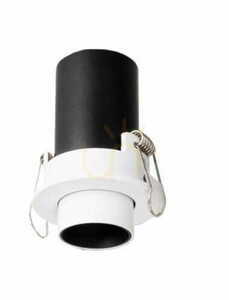 Plafon podtynkowy Max Light Halo H0128 biały 6W LED 3000K okrągły small 0