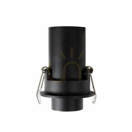 Sprawdź Plafon podtynkowy Max Light Halo H0129 czarny LED 6W 3000K 6 cm