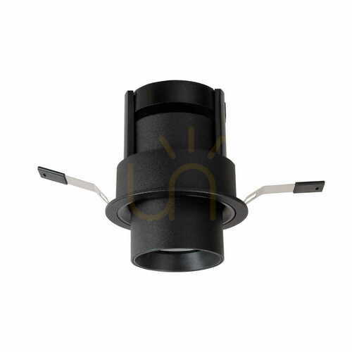 Sprawdź Plafon podtynkowy Max Light Halo H0131 czarny LED 9W 3000K 8,5 cm