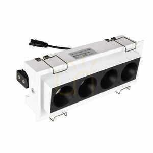 Oprawa wpuszczana Max Light Modular H180.04 biała aluminiowa 19,5 cm small 5