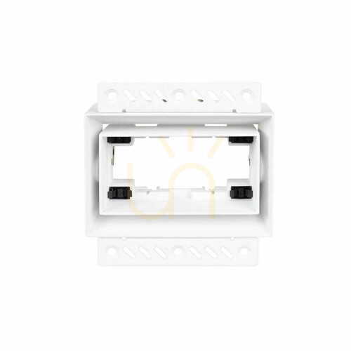 Sprawdź Oprawa wpuszczana Max Light Modular H180.06 biała aluminiowa 10,1x6,9 cm