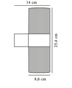 Kinkiet zewnętrzny Ripple IP54 czarny 4 Kinkiet zewnętrzny Ripple IP54 czarny small 4