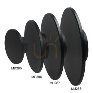 Kinkiet zewnętrzny Milagro DISK ML1288 czarny LED 18 W 3CCT 25 cm IP65 small 1