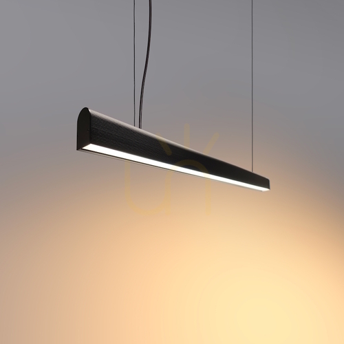 Sprawdź Lampa liniowa zwieszana Elkim FURRO/Z A, 89 cm, LED 24 W, 4000 K CRI 90, Switch DIM, czarna