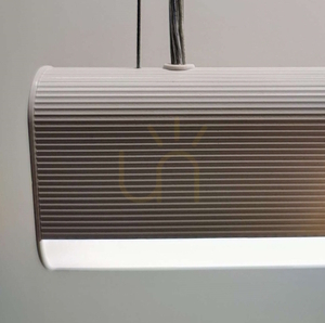 Lampa liniowa zwieszana Elkim FURRO/Z 144B L-2040 LED 56 W 5915 lm 4000 K biała 204 cm small 2