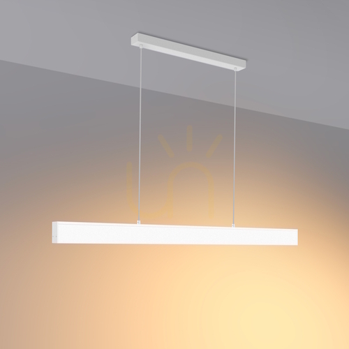 Sprawdź Liniowa lampa zwieszana HARTO/Z A 32W 3000K 3380lm CRI90 biała struktura 117 cm Elkim 5155A03102-1