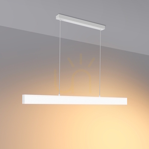 Liniowa lampa wisząca Elkim HARTO/Z 155A L-2910 LED 80 W biała small 0
