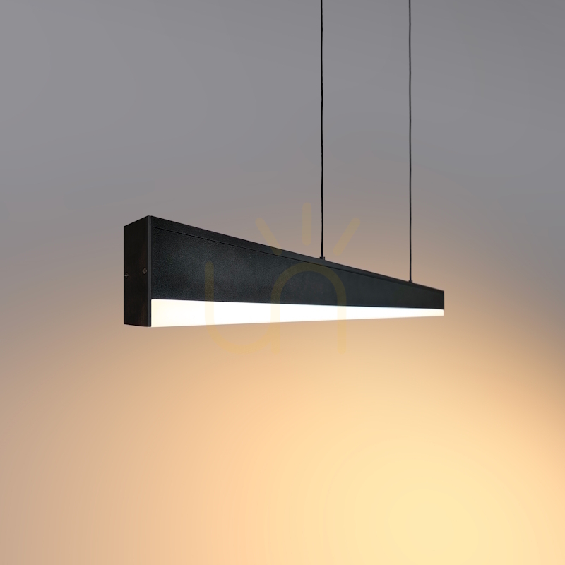 Zobacz Liniowa lampa zwieszana HARTO/Z 155B L-600 Czarny struktura Liniowa lampa zwieszana HARTO/Z 155B L-600 Czarny struktura