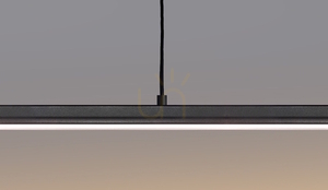 Liniowa lampa zwieszana SLIMA/Z 122C L-1510 Czarny struktura 0 Liniowa lampa zwieszana SLIMA/Z 122C L-1510 Czarny struktura small 0