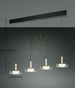 Lampa Wisząca Trio CELESTE 354910432 small 6