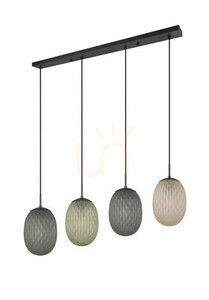 Lampa Wisząca Trio FACETTE 364200417 small 4