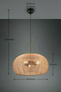 Lampa Wisząca Trio INGA 312200336 small 6