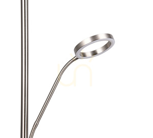 Lampa podłogowa LED z lampką do czytania TRIO WILLIS 449510207, nikiel matowy small 10
