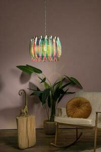 Lampa wisząca Lucide GLINSTAR 34447/40/99 szara 40 cm E27 nowoczesna small 2