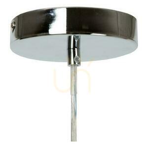 Lampa wisząca Lucide GLINSTAR 34447/40/99 szara 40 cm E27 nowoczesna small 5
