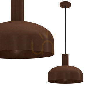 Lampa wisząca Milagro Visby MLP1557 czekoladowa, 1xE27, 30 cm small 1
