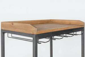 Witrynka na wino - The Excellent Vintage by Lunares Design, 112,5cm, barek na butelki small 2