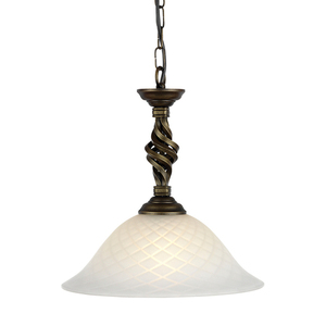 Lampa wisząca Pembroke Elstead czarno-złota PB-P-BLK-GOLD