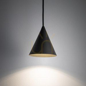 Lampa wisząca Nowodvorski ZENITH XS 11454 stożek grafitowy RAL 7022 GU10 R35 maks. 10 W 11 cm small 1