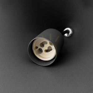 Lampa wisząca Nowodvorski ZENITH XS 11454 stożek grafitowy RAL 7022 GU10 R35 maks. 10 W 11 cm small 6