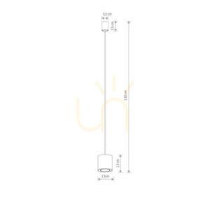 Czarna lampa wisząca Nowodvorski POINT DUO 11512 GU10 R50 small 7
