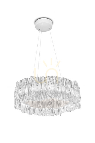 Sprawdź Lampa Wisząca Slamp Accordéon Suspension 3000 Kelvin White