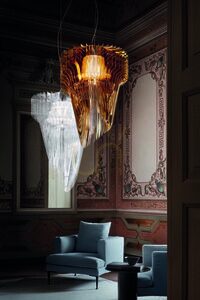 Lampa Wisząca Slamp Aria Gold Large small 2