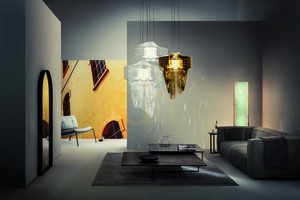 Lampa Wisząca Slamp Aria Xl Transparent small 0