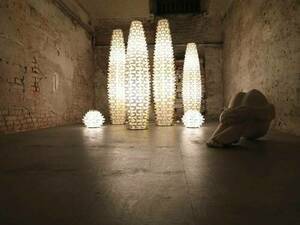 Lampa Podłogowa Slamp Cactus Floor Xl Gold small 2