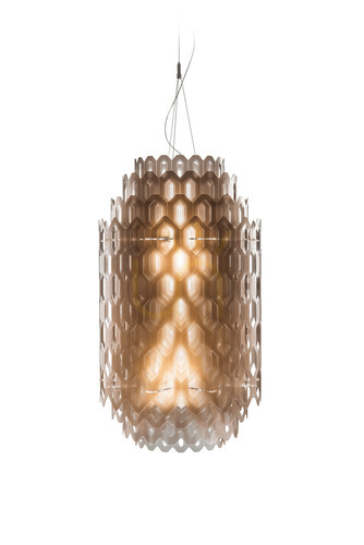 Sprawdź Lampa Wisząca Slamp Chantal Suspension Medium Orange