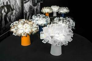 Lampa Nowoczesna Slamp Clizia Table Orange small 1