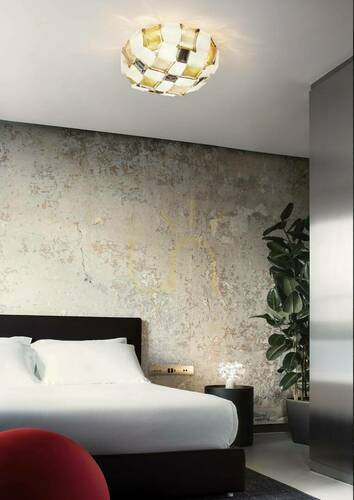 Sprawdź Lampa Sufitowa Slamp Mida Ceiling/Wall Medium Amber