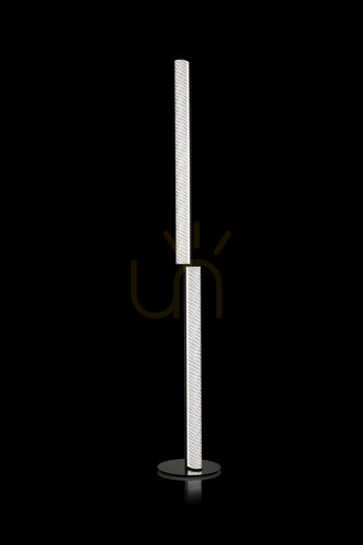Sprawdź Lampa Podłogowa Slamp Modula Twisted Floor Black Plissé