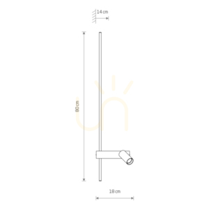 Kinkiet EASY LED LEFT 11578 Nowodvorski small 6