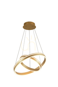 VIVIES - Lampa wisząca podwójne okręgi Aviano 1 VIVIES - Lampa wisząca podwójne okręgi Aviano small 1