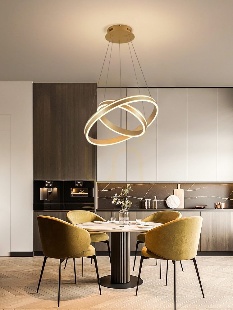 Sprawdź VIVIES - Lampa wisząca podwójne okręgi Aviano VIVIES - Lampa wisząca podwójne okręgi Aviano