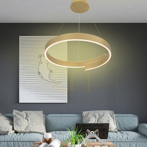 Sprawdź MARTIALO - Lampa wisząca okrągła otwarta Aviano